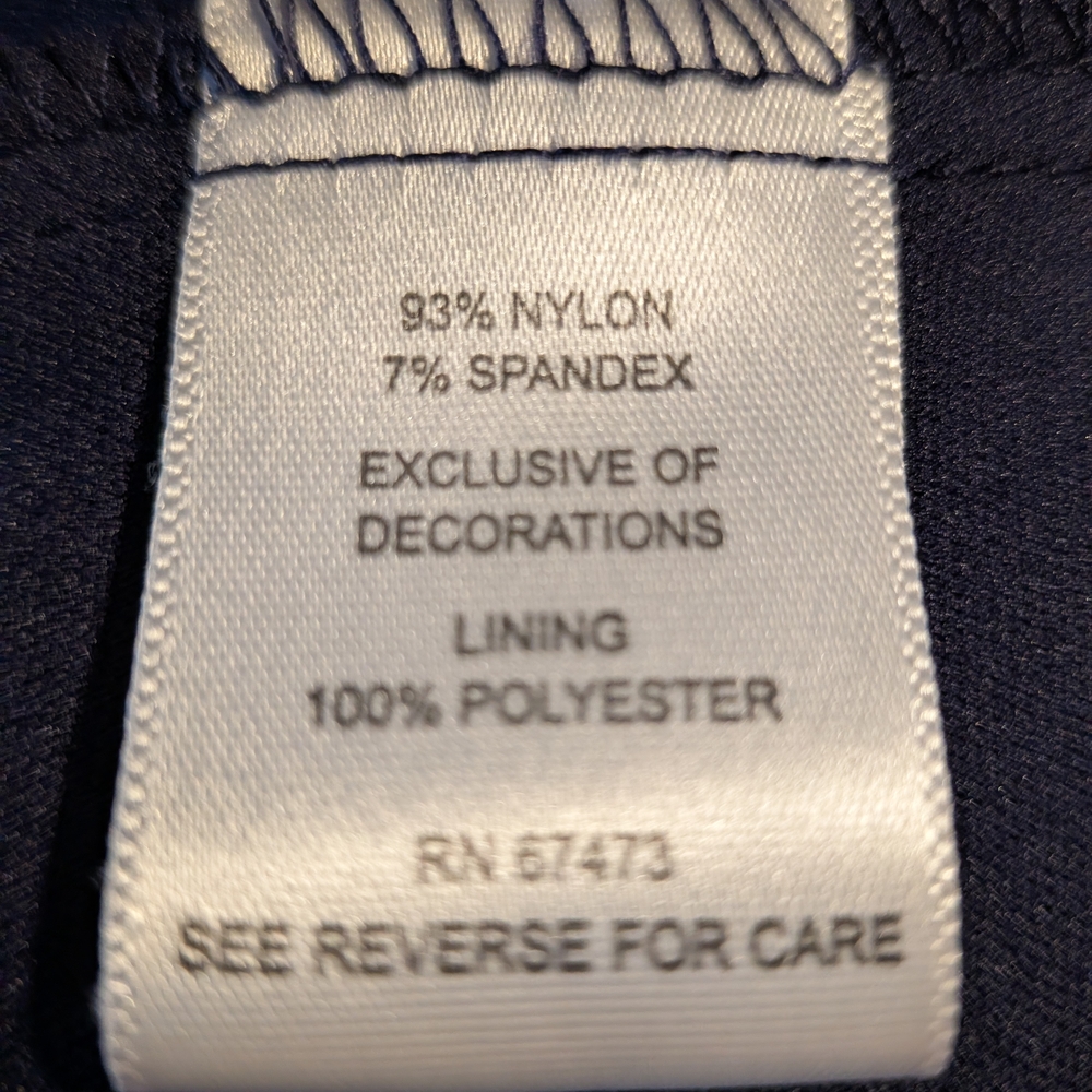 NEW Navy Taylor Lace Dress Size 4 - Picture 14 of 15